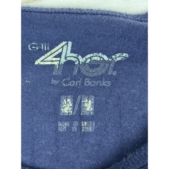 Womens Patriots Rob Gronkowski #87 NFL Navy Shirt Med 4Her By Carl Banks - Picture 5 of 9